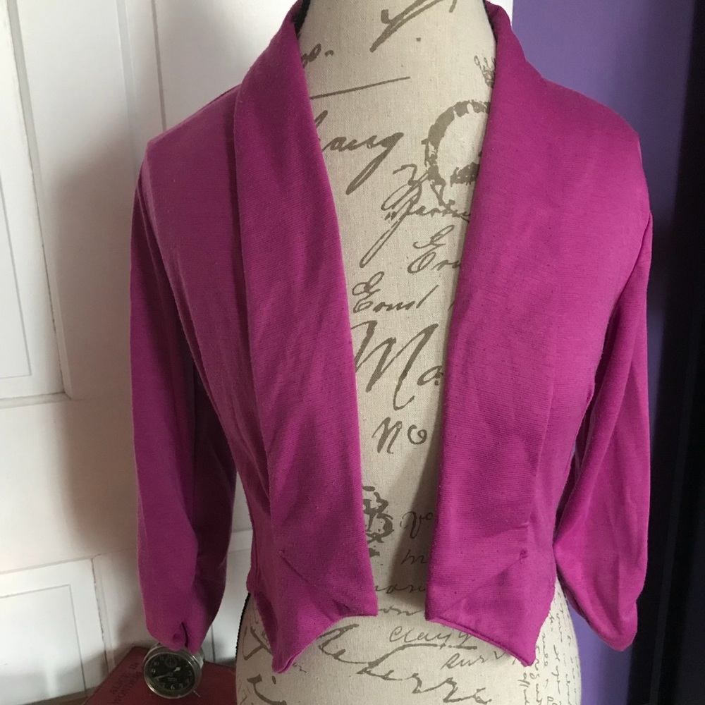 Cropped blazer